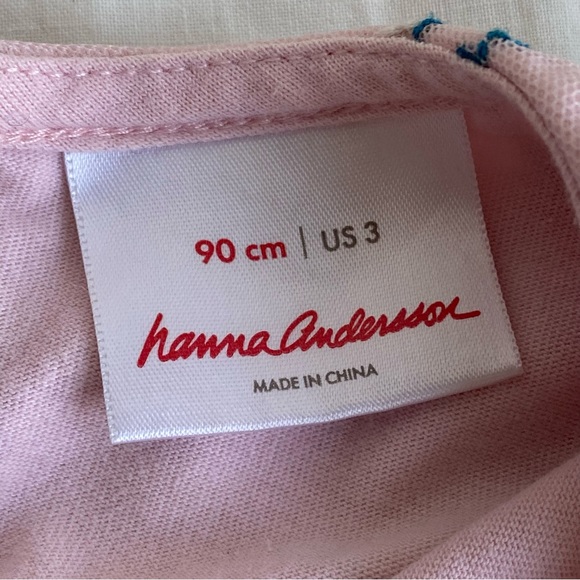 Hanna Andersson Pink Tulle Embroidered Unicorn Dress - Picture 9 of 14